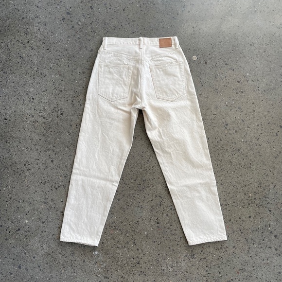 HATSKI Loose Tapered Selvedge Denim - Ecru - Picture 8 of 16